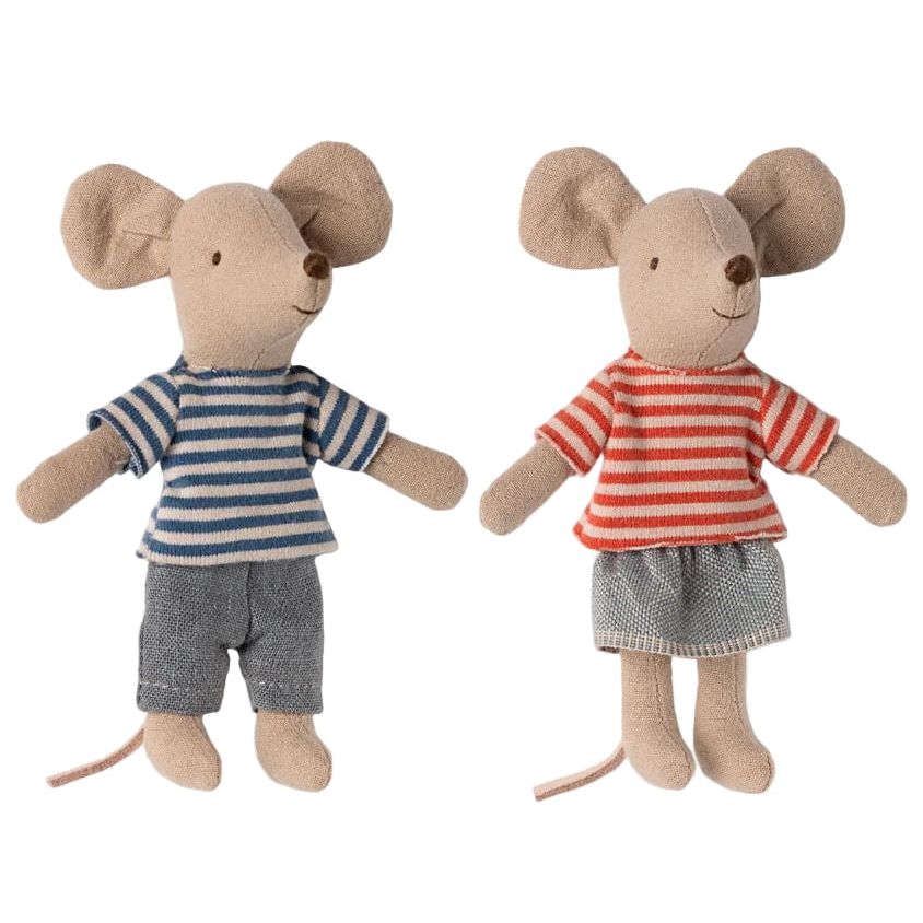 Maileg LouiMax & Stella, Little sister and brother mice Mice Maileg