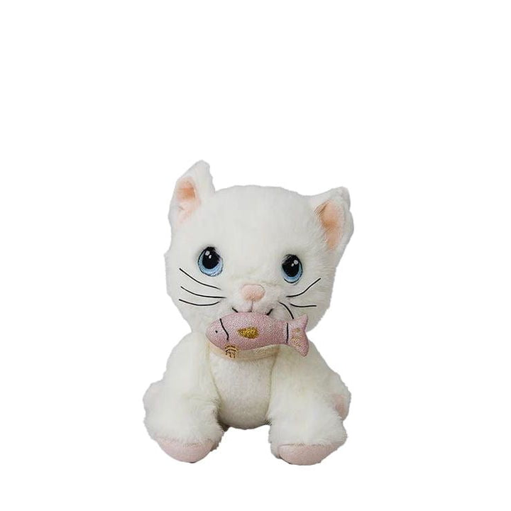 Olli Ella Dinkum Cat Lux - White Dolls & Plush Toys Olliella