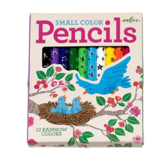 eeBoo Victoria's Garden Small Pencils Colored Pencils eeBoo