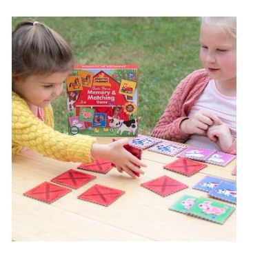 eeBoo Pre-School Little Farm Matching Game Puzzles &amp; Mazes eeBoo