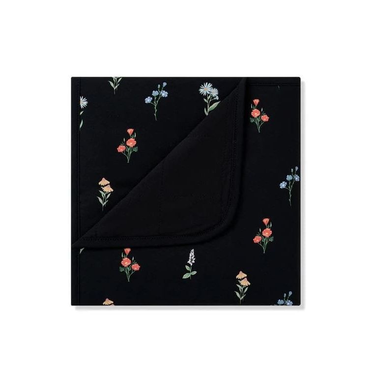 Kyte Baby Baby Blanket Swaddles &amp; Blankets Kyte Baby Midnight Wildflower