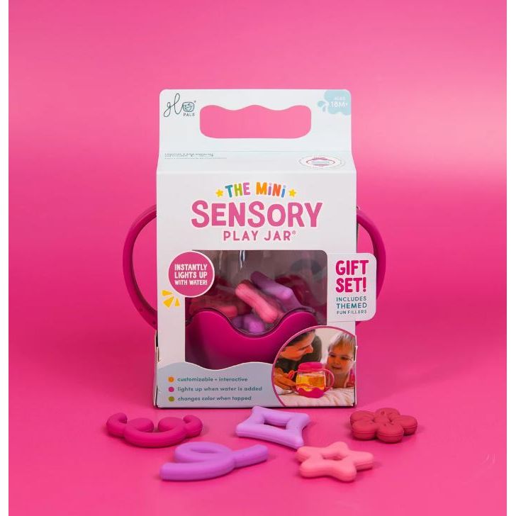 Glo Pals Mini Sensory Play Jar® Sensory Jar Glo Pals Gumdrop