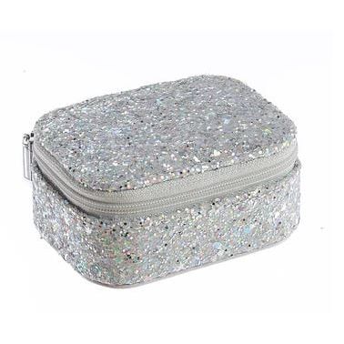 Rockahula Confetti Glitter Silver Mini Jewelery Box