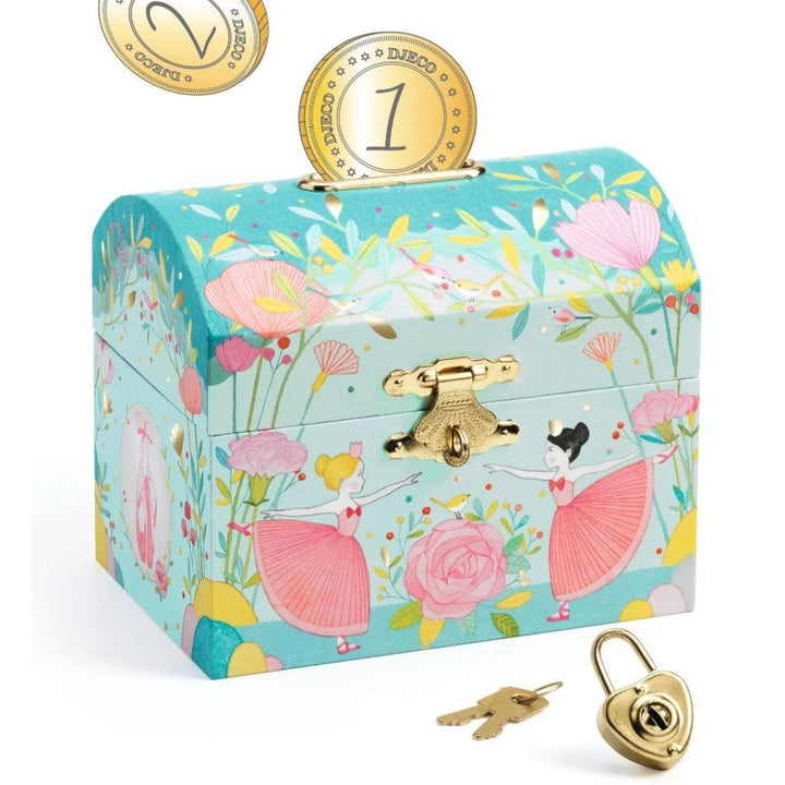 Djeco Ballerina Treasure (Money) Box