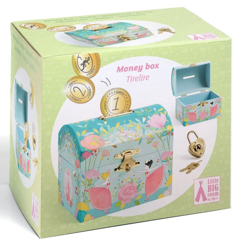 Djeco Ballerina Treasure (Money) Box