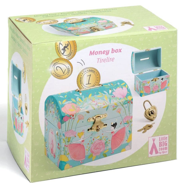 Djeco Ballerina Treasure (Money) Box