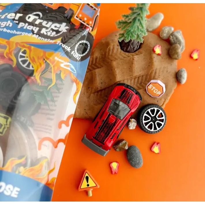 Earth Grown KidDough Play Kit - Monster Truck Clay/Dough EGKD