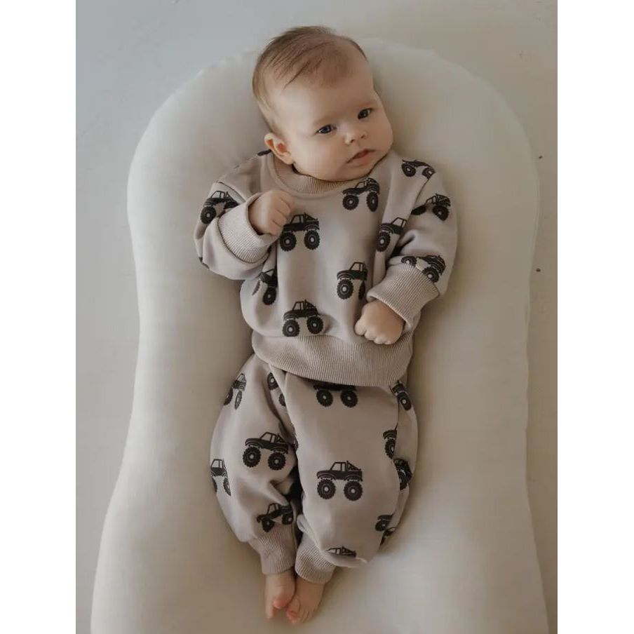 Forever French Child Sweat Set - Monster Truck Sweat Set Forever French Baby