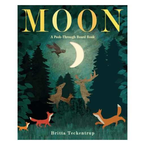 Moon a Peek-Through Board Book Books Ingram Books   