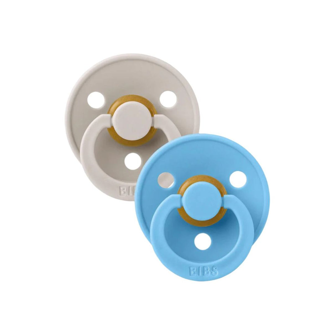 BIBS USA Colour Pacifier 2 Pack- Mushroom/Breeze Pacifiers and Teething BIBS USA