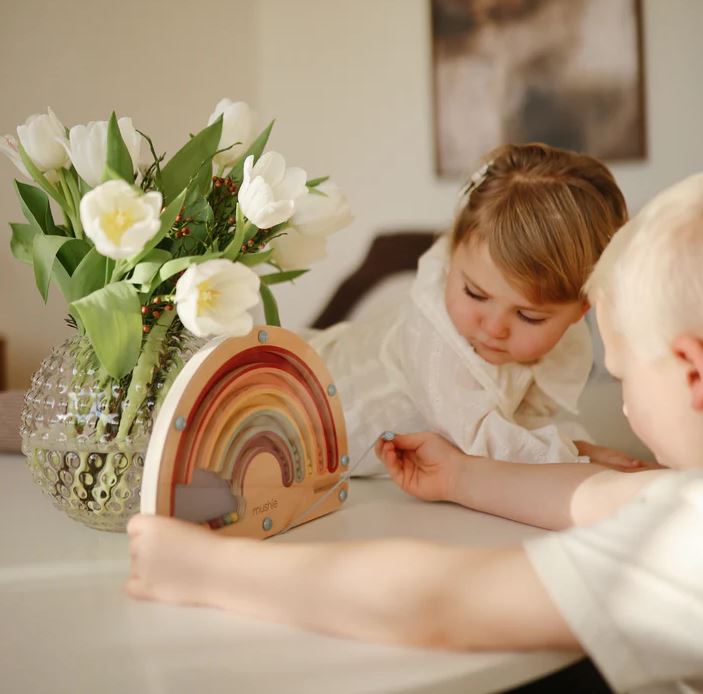Mushie - Wooden Magnetic Rainbow Maze