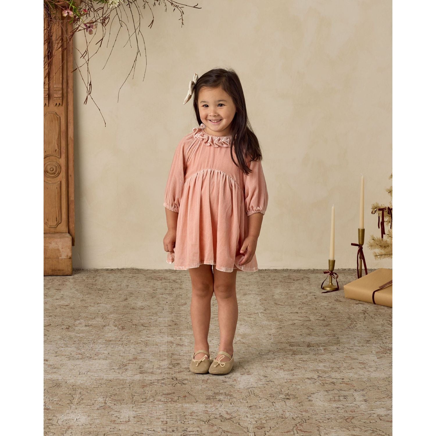 Noralee Adeline Dress Rose - Elegant Girls Occasion Dress – The