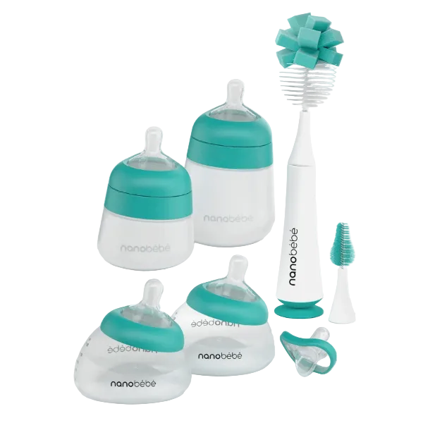 Nanobebe Early Essentials Feeding Set Bottles & Sippies Nanobebe