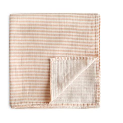 Mushie Muslin Swaddle Blanket