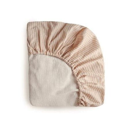 Mushie Mini Muslin Crib Sheet Baby Bedding Mushie