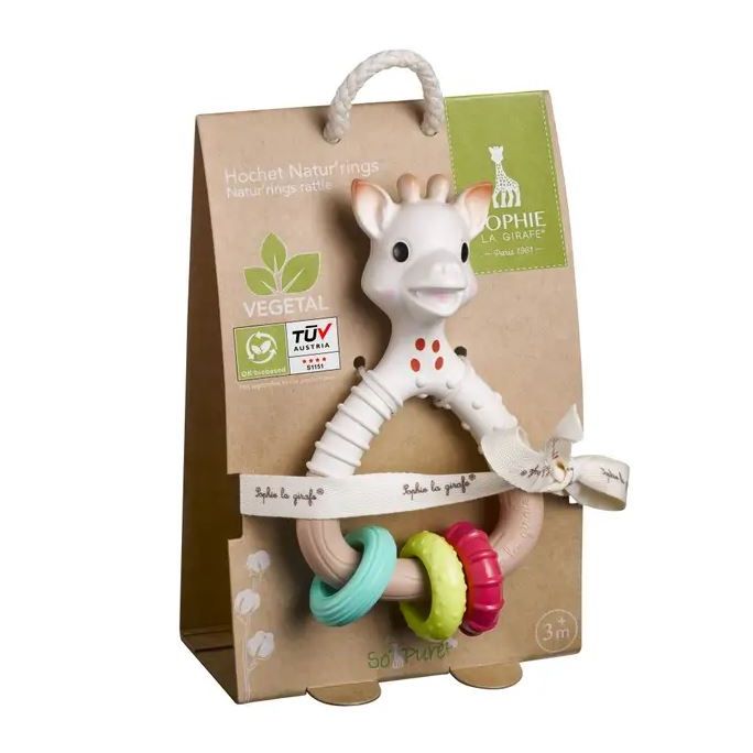 Sophie La Girafe So'pure Natur'rings