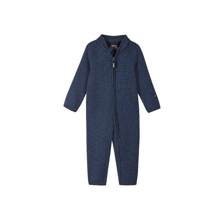 Reima Baby & Toddler Fleece Jumpsuit- Tahti Winter Jumpsuit Reima Jeans Blue 12-18 months