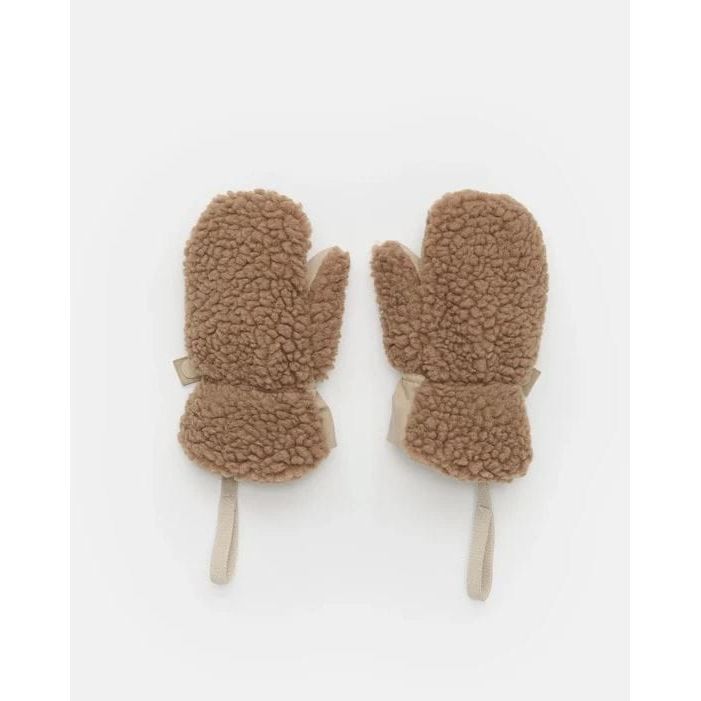 7AM Sherpa Mittens - Benji Appliqué Gloves &amp; Mittens 7AM