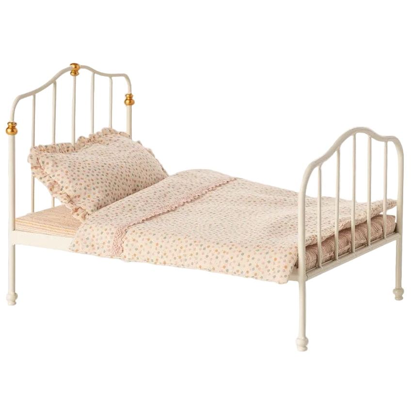 Maileg Vintage Bed Mouse Off White Mouse House furniture Maileg