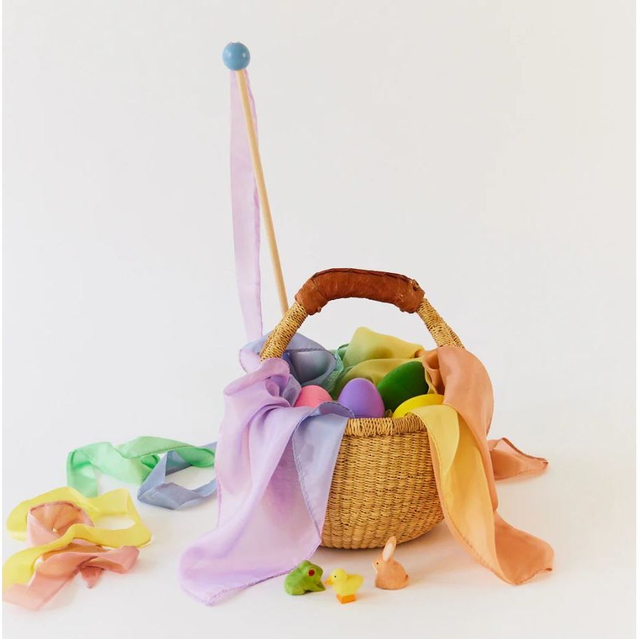 Sarah's Silks Orchid Bloom Playsilk Toddler And Pretend Play Sarah's Silks