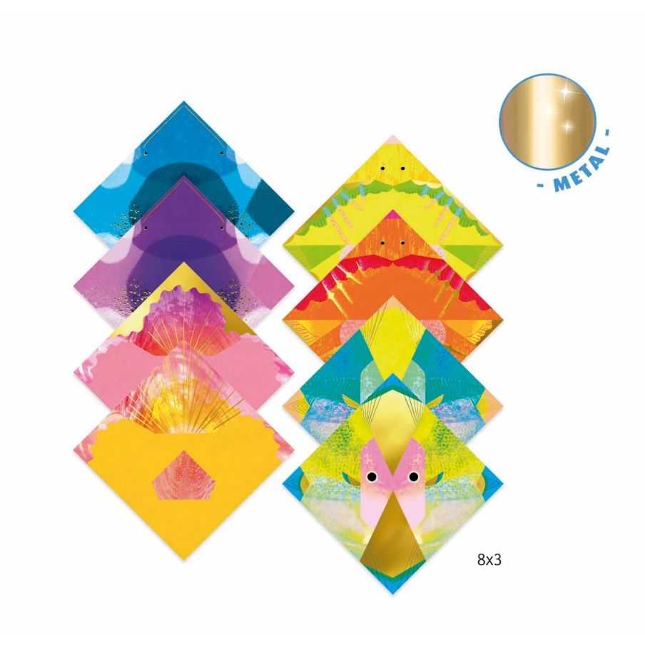 Djeco Sea Creatures Origami Paper Craft Kit Art & Craft Djeco