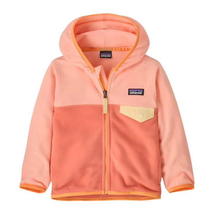 Spring 2025 Patagonia Baby Micro D Snap-T Jacket Baby Jacket Patagonia Peak Pink 2T