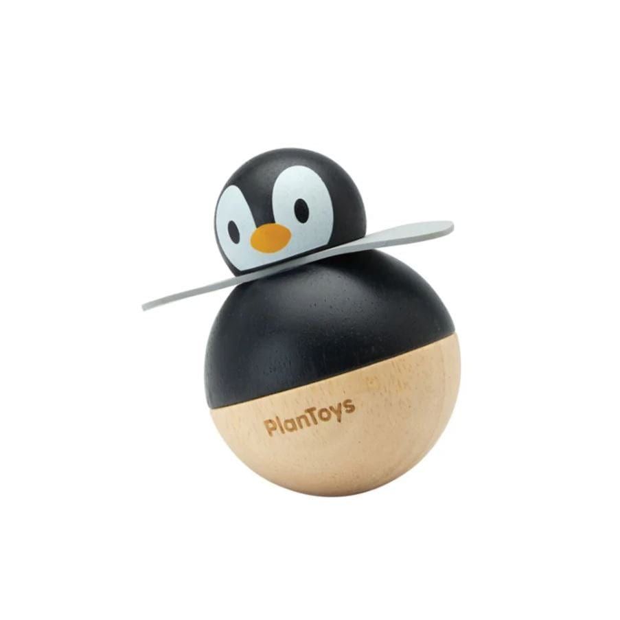 Plan Toys Penguin Wobbler, New Wooden Toys Plan Toys