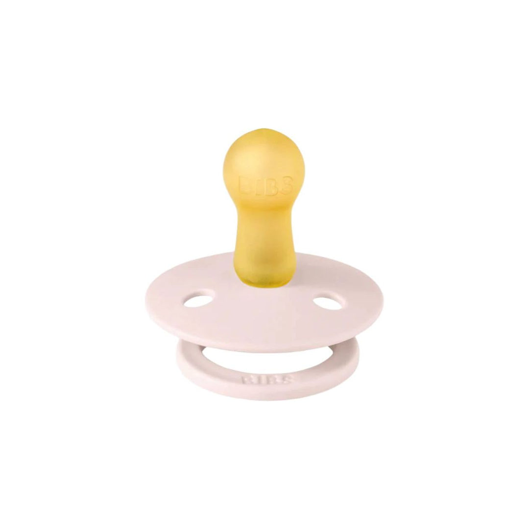 BIBS USA Colour Pacifier 2 Pack- Pale Butter/ Petal Pacifiers and Teething BIBS USA