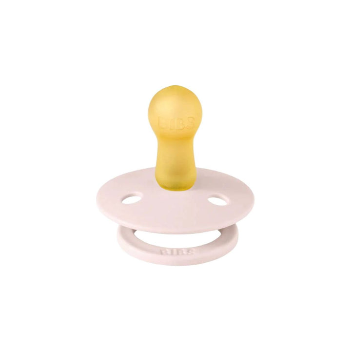 BIBS USA Colour Pacifier 2 Pack- Pale Butter/ Petal Pacifiers and Teething BIBS USA
