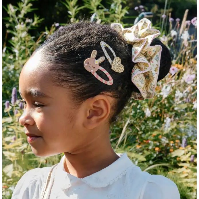 Rockahula Petal Glitter Heart Clips Hair clip Rockahula