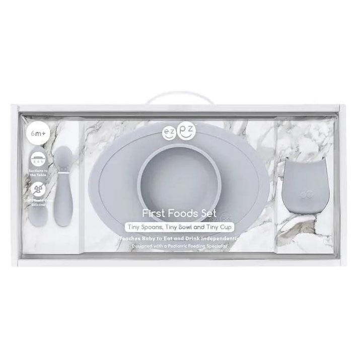 EZPZ First Foods Set (Baby 4+ Months) Plates & Bowls EzPz