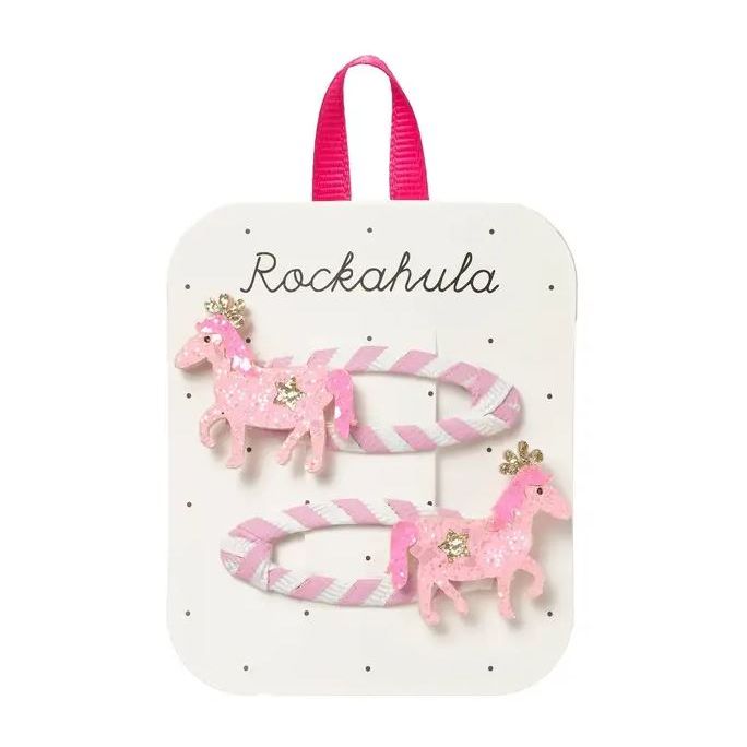 Rockahula Pink Pony Clips Hair clip Rockahula