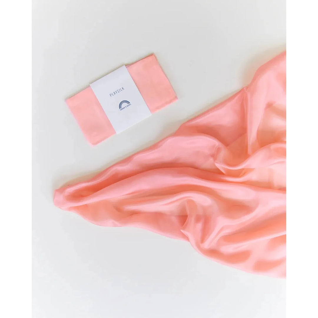 Sarah's Silks Playsilks Toddler And Pretend Play Sarah's Silks Peach