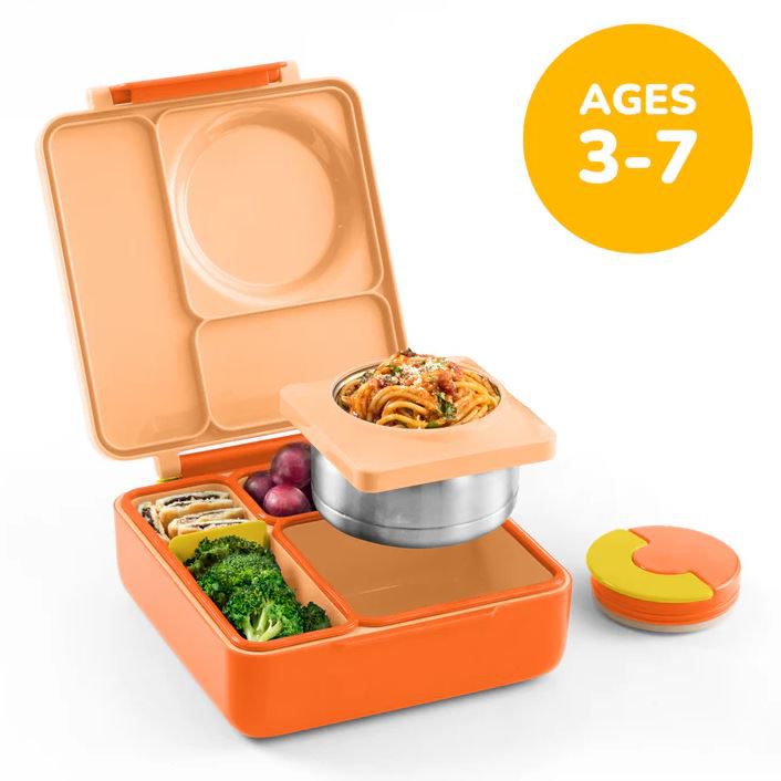 Omie Box Lunch Container Omie Poppy Orange