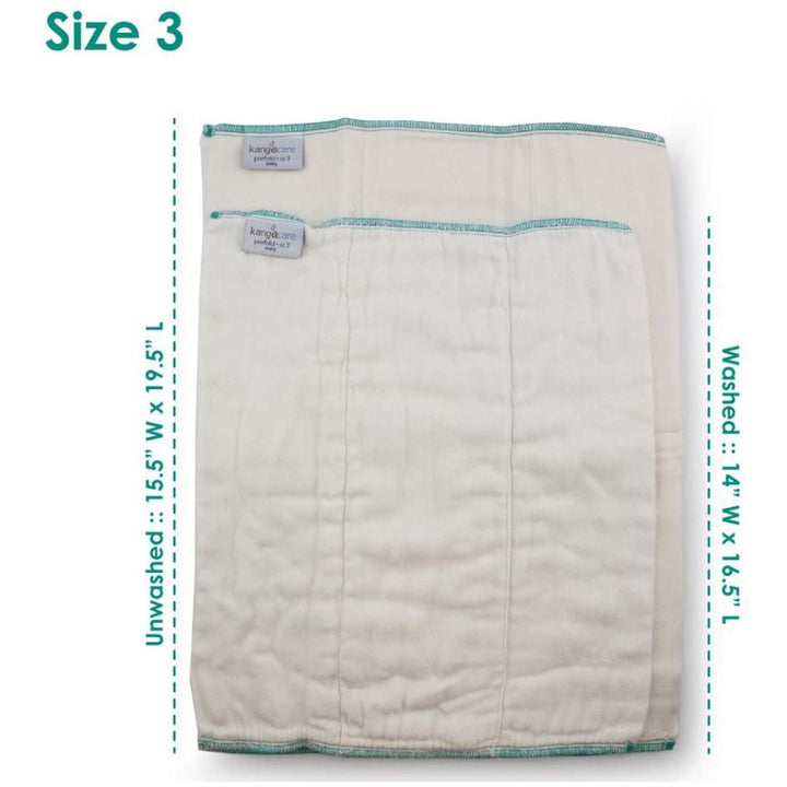 Kanga Care Prefold Cloth Diapers (6pk) Bamboo Soaker Kanga Care