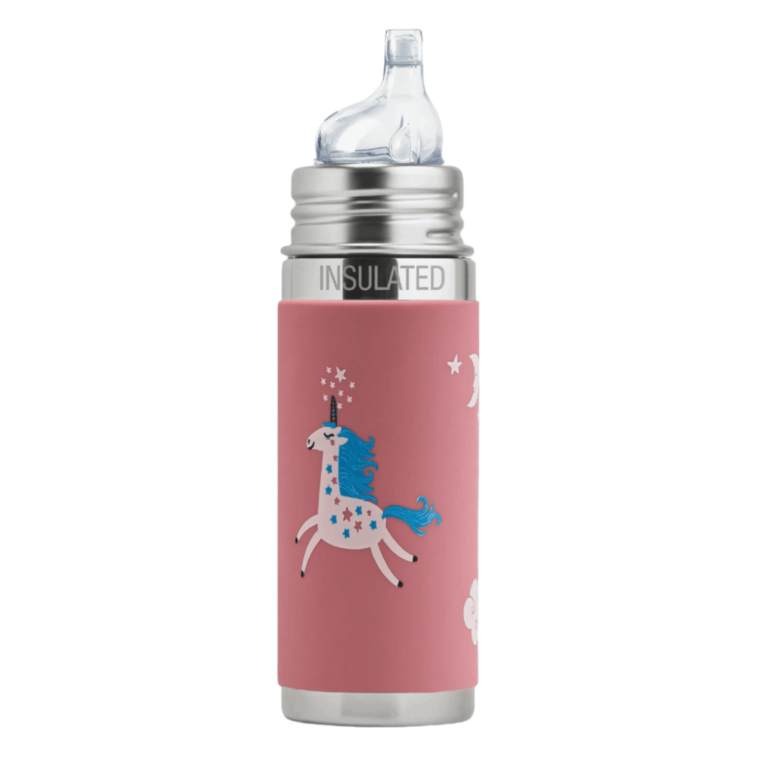 Pura Insulated Sippy Cup w/ Sleeve Bottles &amp; Sippies Pura Stainless Unicorn