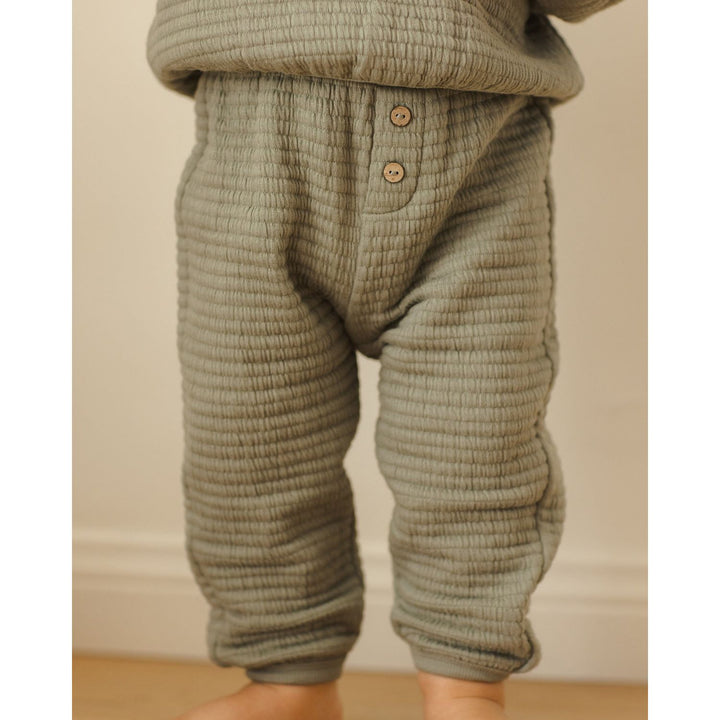 Quincy Mae Textured Sweat Set - Forest Tops & Bottoms Quincy Mae