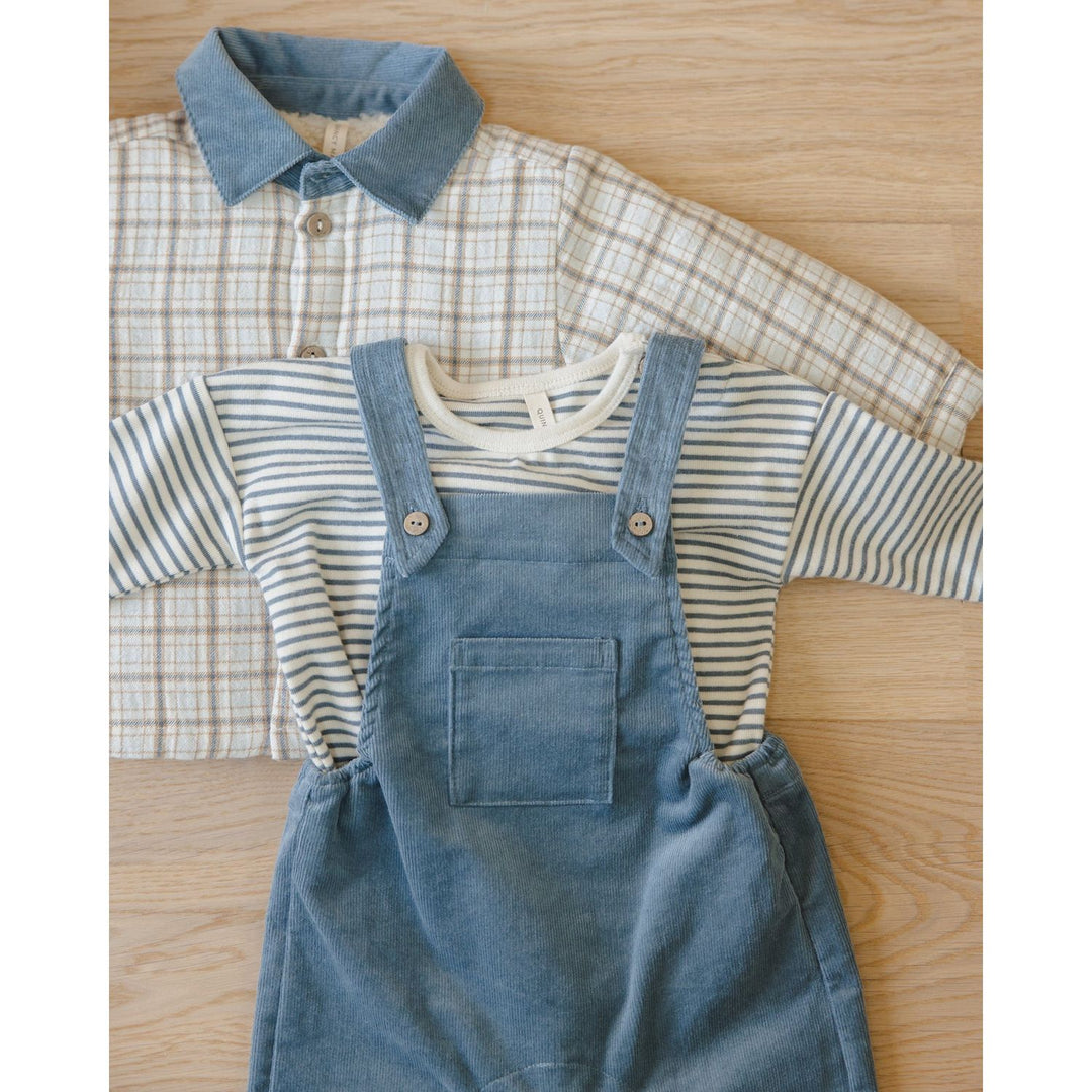 Quincy Mae Baby Overall - Ocean Overall Quincy Mae
