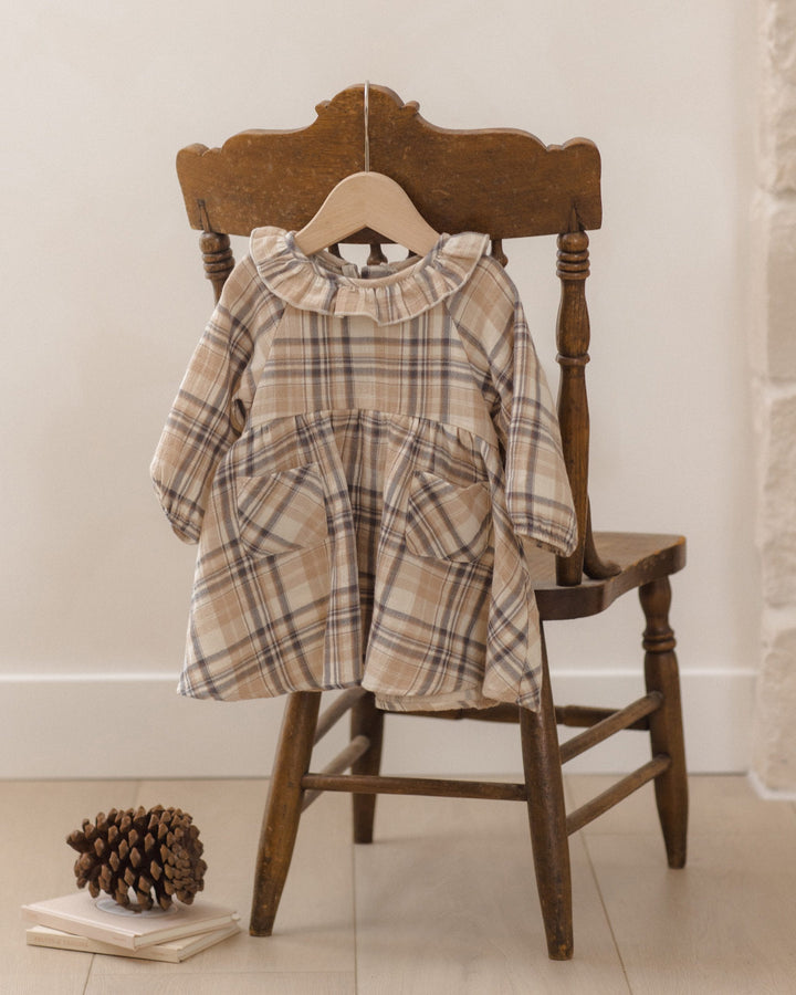 Quincy Mae Simone Dress- Fall Plaid