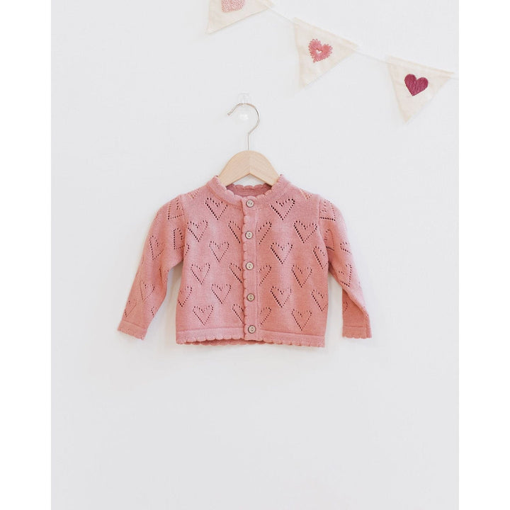 Quincy Mae Knit Cardigan - Lipstick Tops & Bottoms Quincy Mae