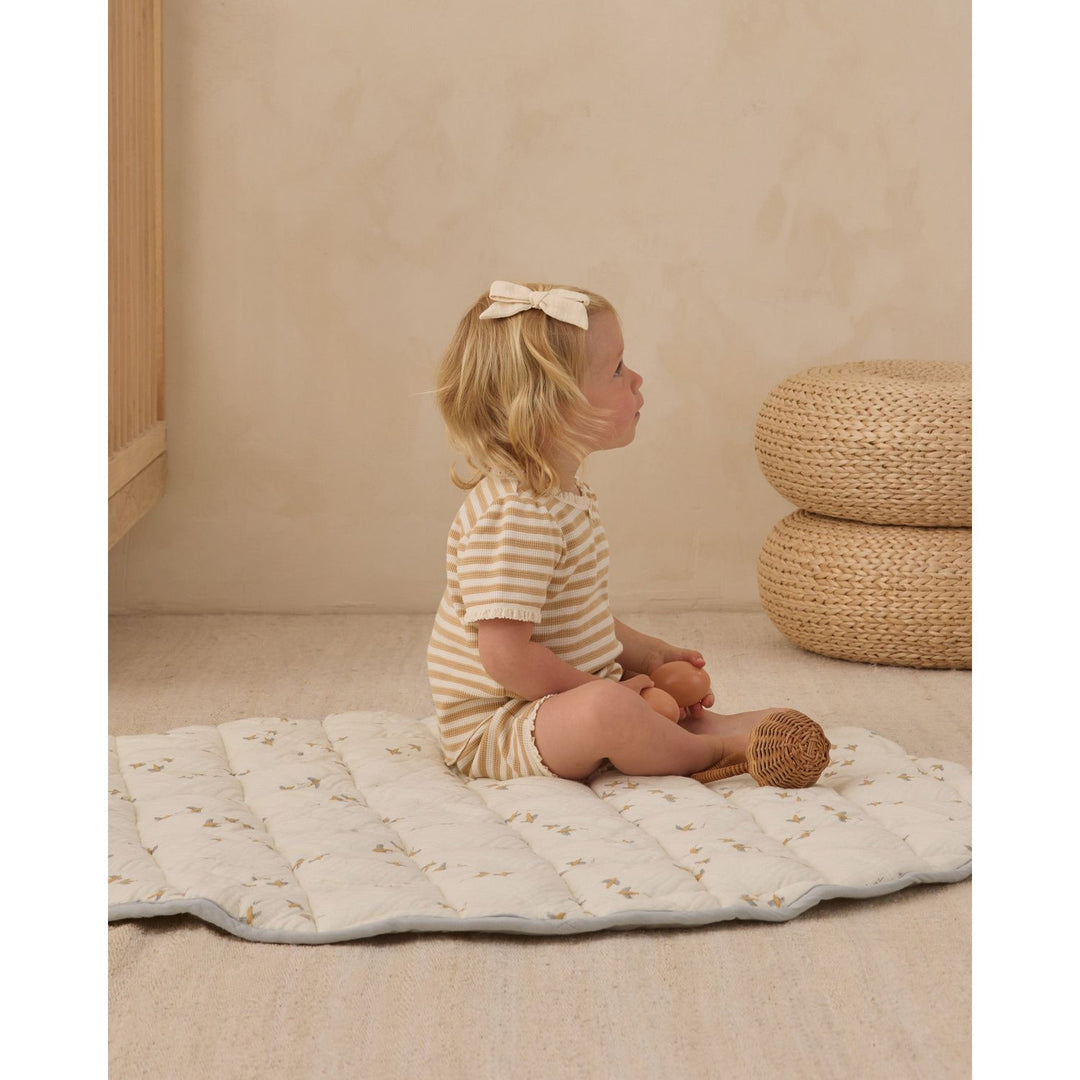 Quincy Mae Ruby Set - Butterscotch Stripe Tops & Bottoms Quincy Mae