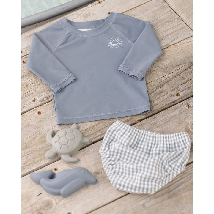 Quincy Mae Swim Diaper- Ocean Gingham Swim Diapers & Potty Learning Quincy Mae