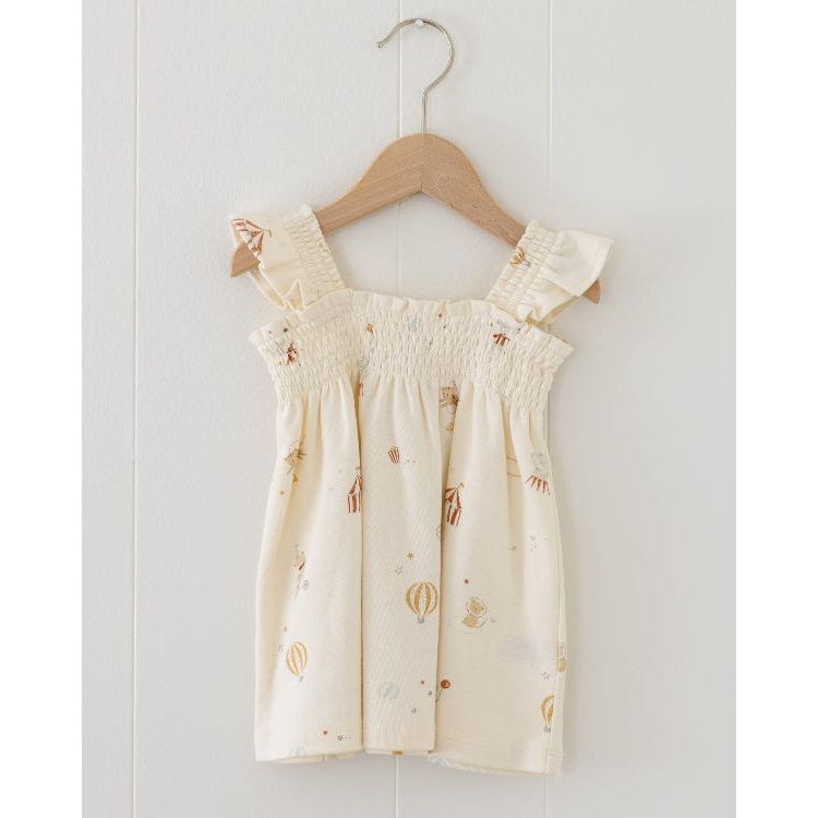 Quincy Mae Smocked Jersey Dress- Carnival Dresses Quincy Mae