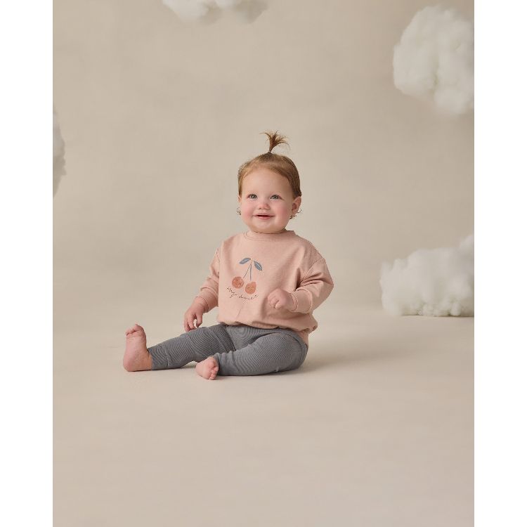Quincy Mae Ribbed Legging- Ocean Leggings Quincy Mae