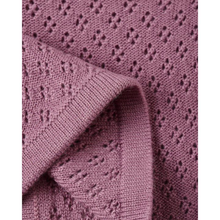 Quincy Mae Knit Cardigan - Mulberry Tops & Bottoms Quincy Mae