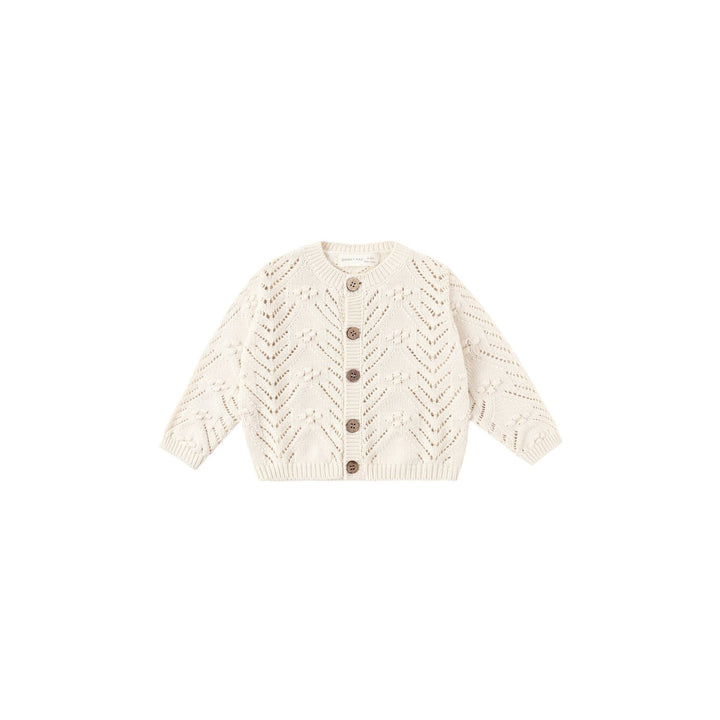 Quincy Mae Knit Cardigan Natural Cardigan Quincy Mae