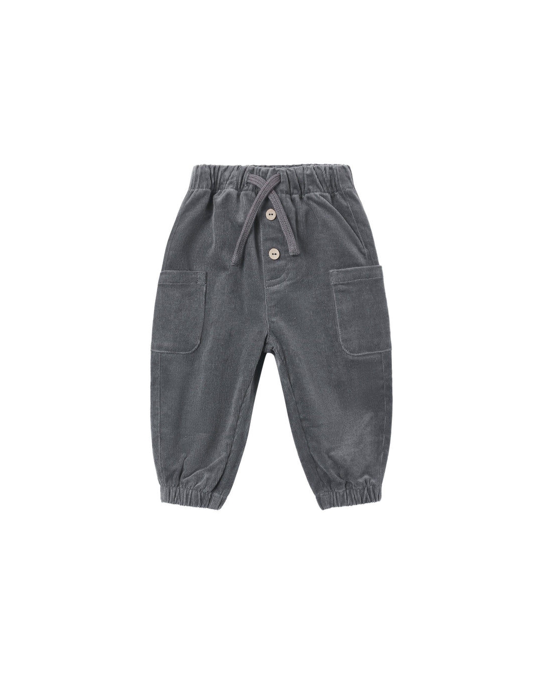 Quincy Mae Luca Corduroy Pant- Midnight