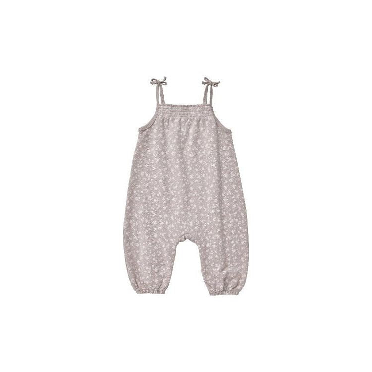 Quincy Mae Smocked Jumpsuit- Scatter Layette Quincy Mae   