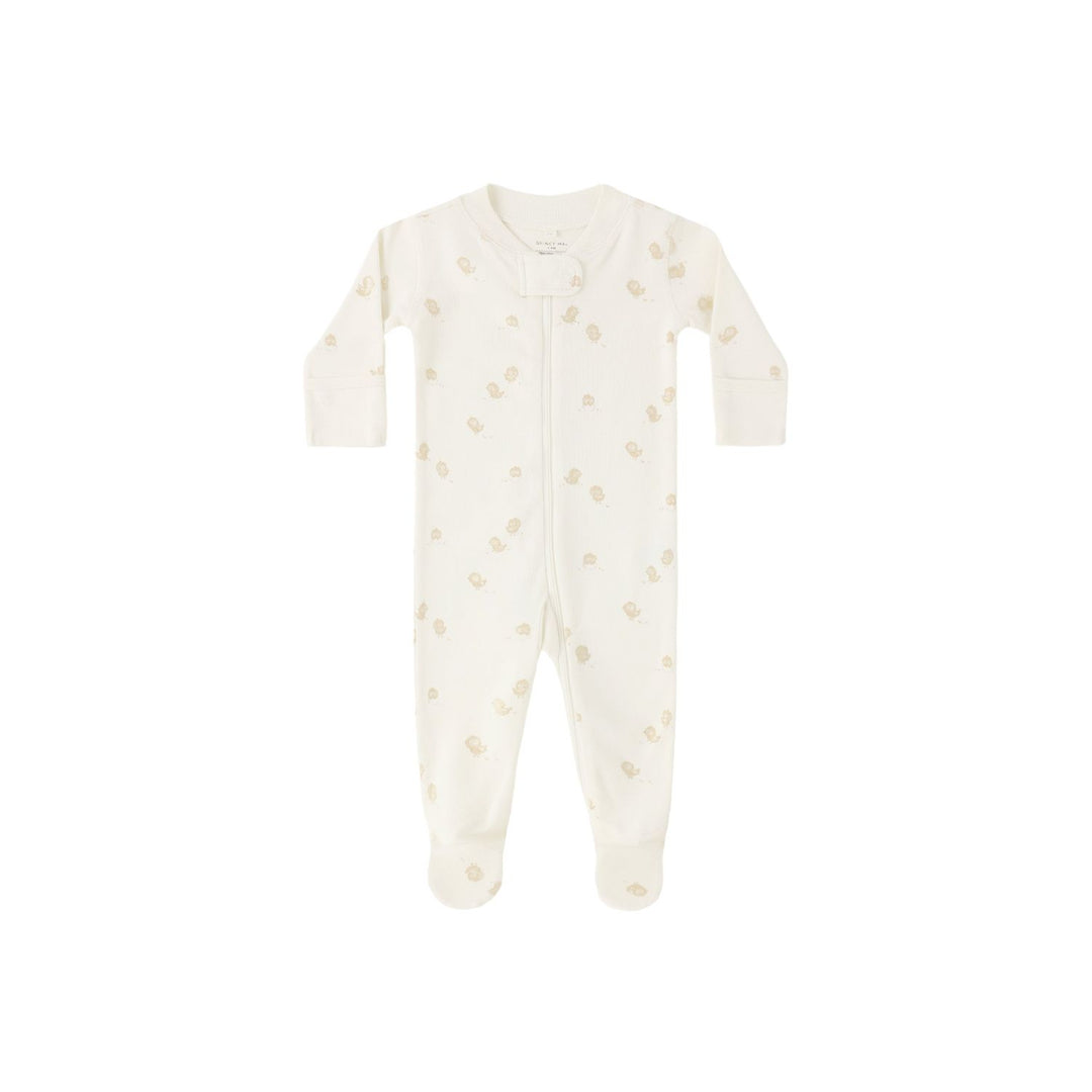 Quincy Mae Zip Long Sleeve Sleeper Footie - Chicks Pajamas & Footies Quincy Mae