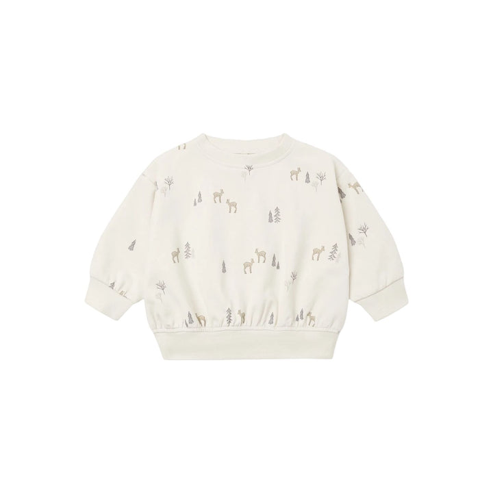 Quincy Mae Relaxed Sweatshirt - Deer Tops &amp; Bottoms Quincy Mae
